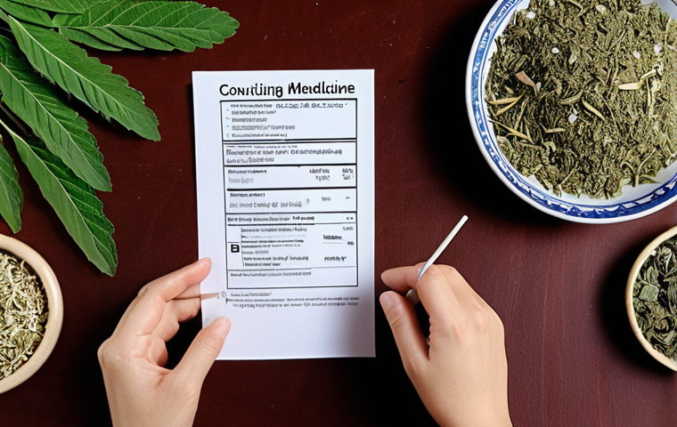 **

A person consulting with a herbal medicine expert (Hanui, 한의) to understand their body type and receive a personalized prescription. The scene emphasizes the importance of knowing one's constitution (사상체질) for effective herbal medicine use.

**
