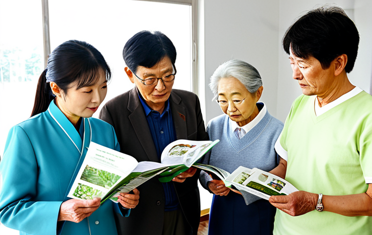 한의사와 전문 의료 협력 - Integrated Treatment**

"A patient receiving acupuncture treatment from a Hanui, while a modern medi...