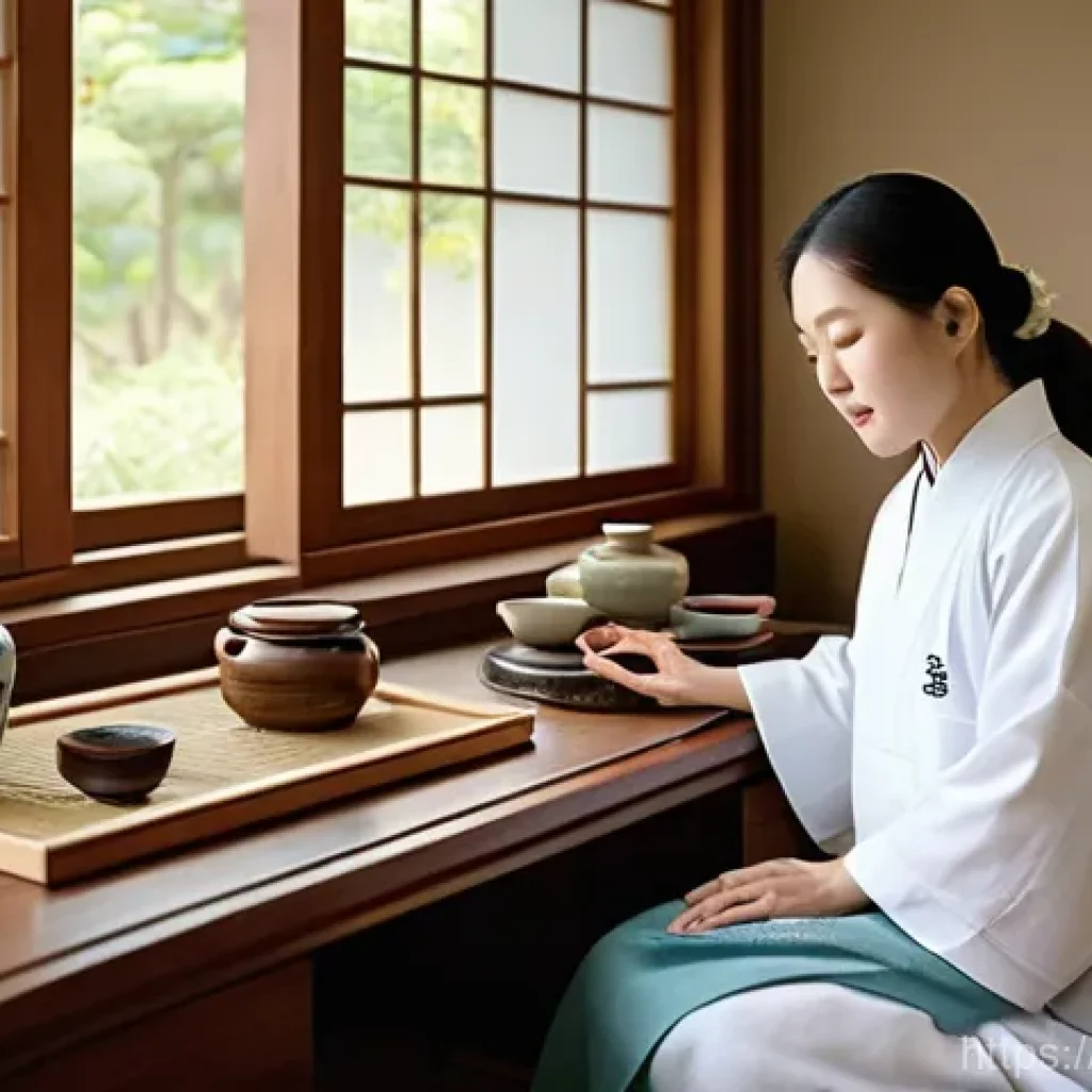 한의사와 환자 중심 치료 - **Image Prompt 1: Empathetic Hanbang Consultation**
    "A cozy and naturally lit traditional Korean...